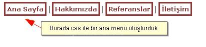 Cssin Html İ&ccedil;erisinde Kullanım Şekilleri, Puseduo Class &Ouml;rnekleri